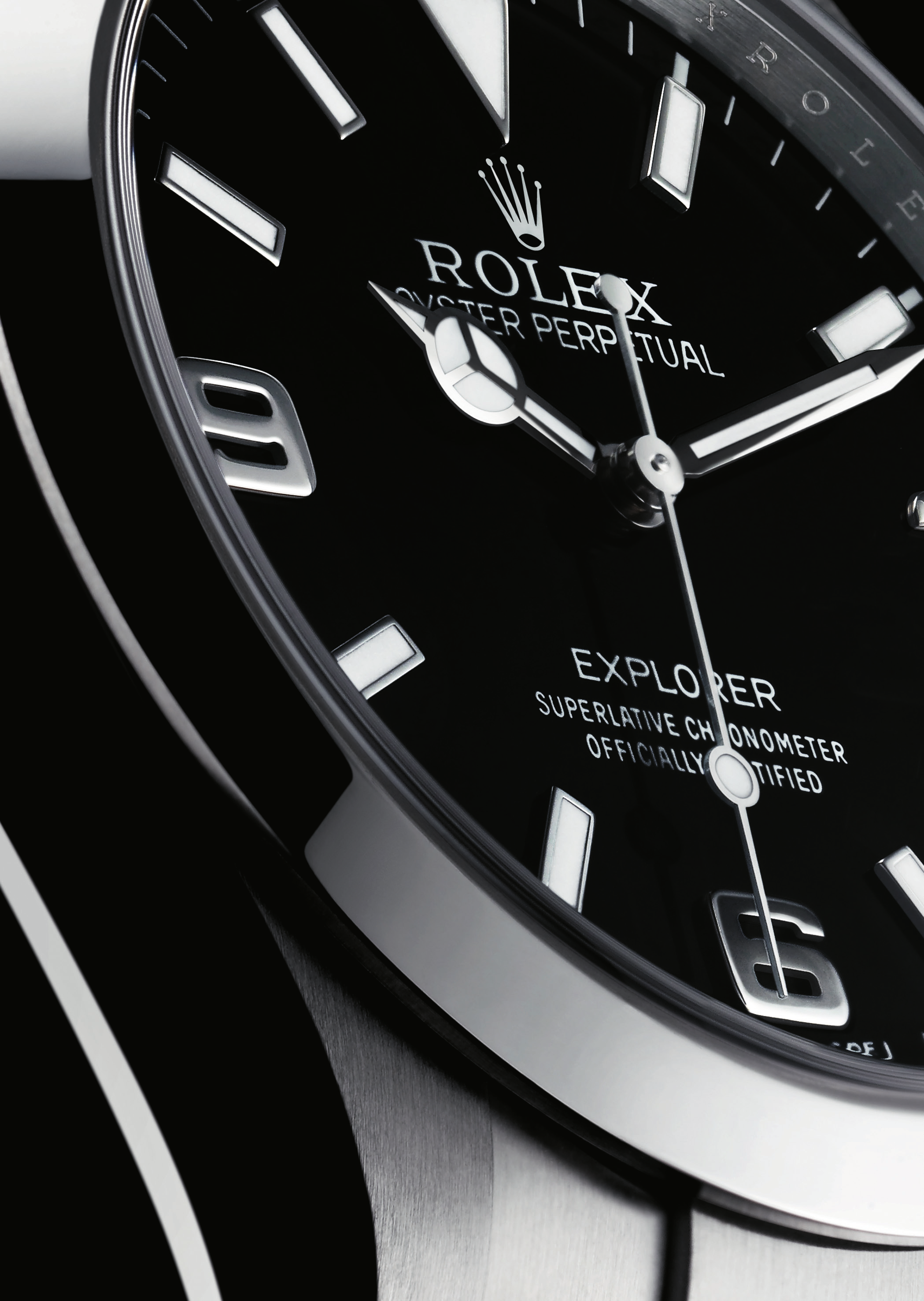 El estilo del Explorer evolución y herencia Fiel a esta herencia y a esta identidad única, el Explorer evoluciona con continuidad integrando el savoir-faire técnico y relojero de Rolex.