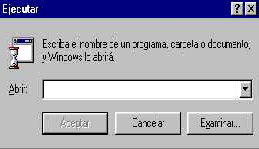 Proceso de Instalación del SIIEPRE en Windows 95 y 98 1. Encender el equipo, de forma automática se ingresa a Windows 95 ó 98.