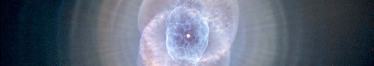 Una nebulosa planetaria clásica es la Nebulosa Ojo de Gato (NGC 6543), muestra el final, una breve pero espectacular etapa en la vida de una estrella tipo el sol.