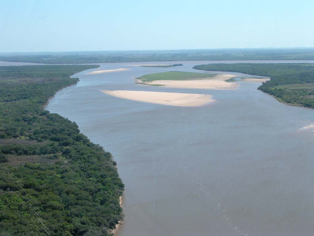 Desembocadura del Río Ibicuí