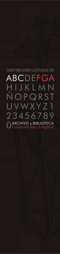 Archivo y Biblioteca sobre Coín de la Fundación García Agüera.