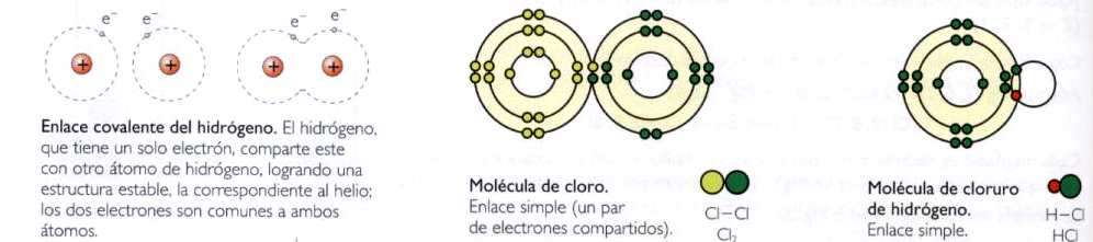 2. Enlace covalente Los átomos de los no metales se unen por parejas formando moléculas diatómicas 1916 -> Lewis -> los átomos pueden conseguir el octeto compartiendo un par de e- F: 2s 2 2p 5 F F F