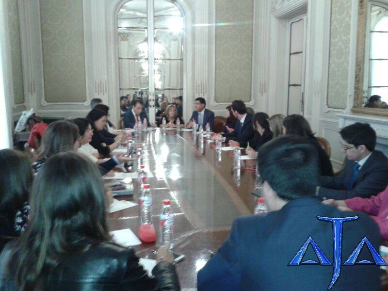 Reunión con representantes del turno de oficio El 28 de mayo AJA Madrid se reunió con representantes de