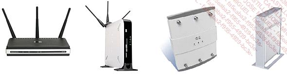 La elección del hardware Wi Fi requiere, en primer lugar, asegurarse de su compatibilidad con la norma de la capa Física. a. La tarjeta de red Una adaptador Wi Fi está compuesto por un chip conectado a una antena.
