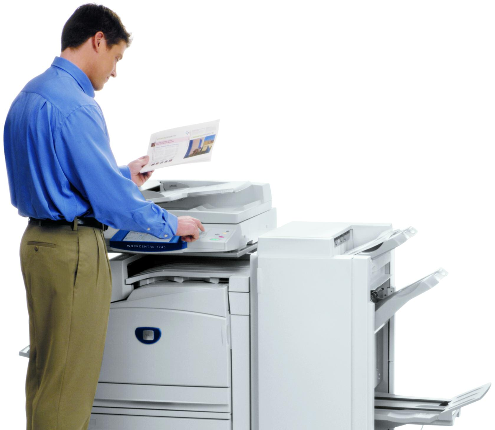 WorkCentre 7228 / 7235 / 7245 Un equipo multitarea realiza las eficaces funciones que su empresa utiliza diariamente: copias, impresión en red, correo electrónico, fax y escaneo.