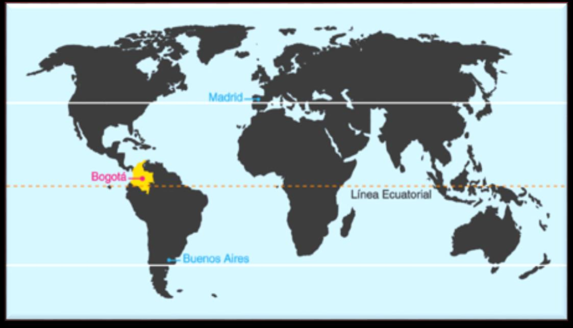 Colombia está ubicada en la esquina noroccidental de Suramérica, entre el mar Caribe y el océano Pacífico, y limita por el