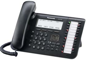 Comunicación Teléfonos / Análogos y digitales propietarios TELÉFONO ANÁLOGO PROPIETARIO Código: KX-T7730X Manos libres. Con pantalla de 1 línea LCD y 16 caracteres.