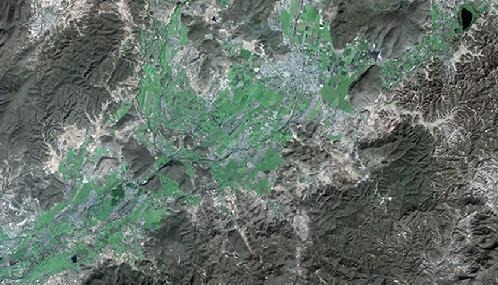 Las imágenes de satélite permiten: Creación del mosaico Nacional Monitoreo de cultivos Estimación de superficies y rendimientos Actualización de la Frontera Agrícola Respuesta temprana a