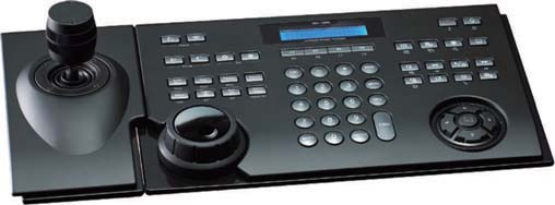 Teclado de control IP con joystick DA-NK1100 Teclado de control para NVR, DVR, transmisores IP de vídeo y cámaras IP por red Control de NVR a traves de ratón USB por red Audio bidireccional