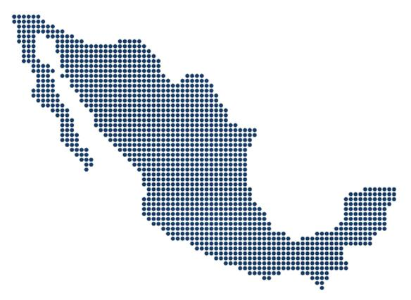 COBERTURA Tenemos presencia en toda la República Mexicana, con cobertura en más de 75 ciudades del país y contamos con el portafolio más grande en la industria.