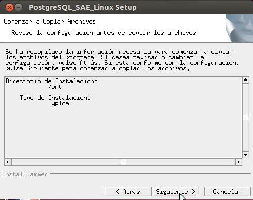 9 de 17 Instalación del SAE en Linux 14.