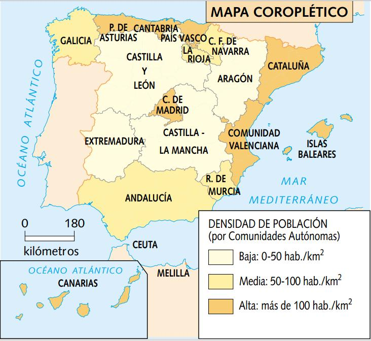 4 TEMA 16: Geografía humana de España. CRA Sexma de La Sierra. CoNoTiC La población española y su distribución. La población es el número de personas que viven en un territorio.