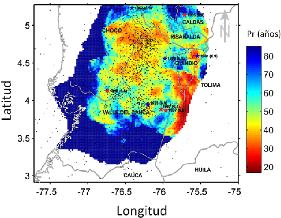 Condori y Pérez: Análisis de la variación espacio-temporal del valor de b en el Valle del Cauca, suroccidente de Colombia Figura 11a.