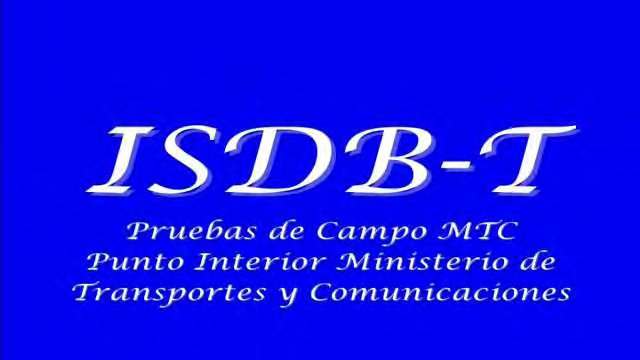 Prueba de Interior (ISDB-T) Click here