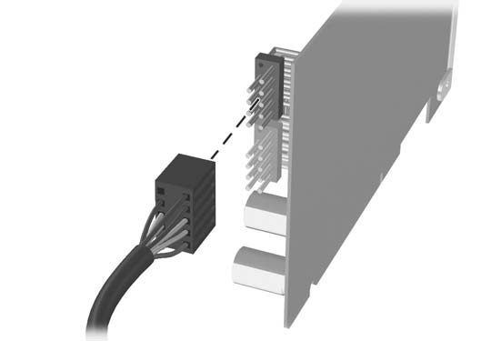 c. Si va a extraer una unidad de disco duro, desconecte el cable de alimentación (1) y el cable de datos (2) de la parte posterior de la unidad.