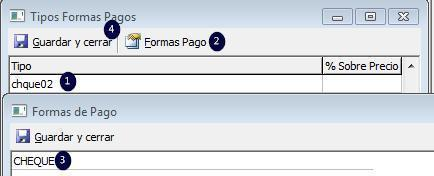 Forma de Pago Ruta: Intelisis Configurar Fiscal Mapeo Intelisis Formas de Pago Mapear la forma de pago contra las claves del SAT. 1. Seleccionar la forma de pago. 2. Clic en clave del SAT. 3.