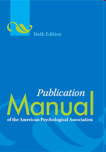 Publication Manual of the American