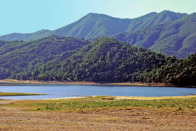 Tranque Millahue en San Vicente de Tagua Tagua. Nuevo sistema de Agua Potable Rural (APR) La Candelaria, ubicada en Codegua, Provincia de Cachapoal.