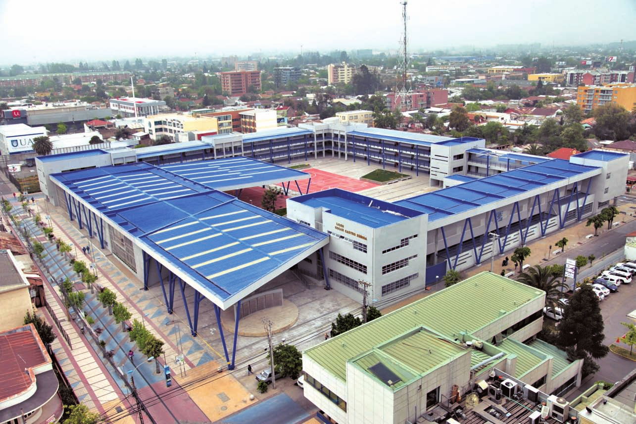 Liceo Óscar Castro Zúñiga de Rancagua, inaugurado el 27 de noviembre de 2013.