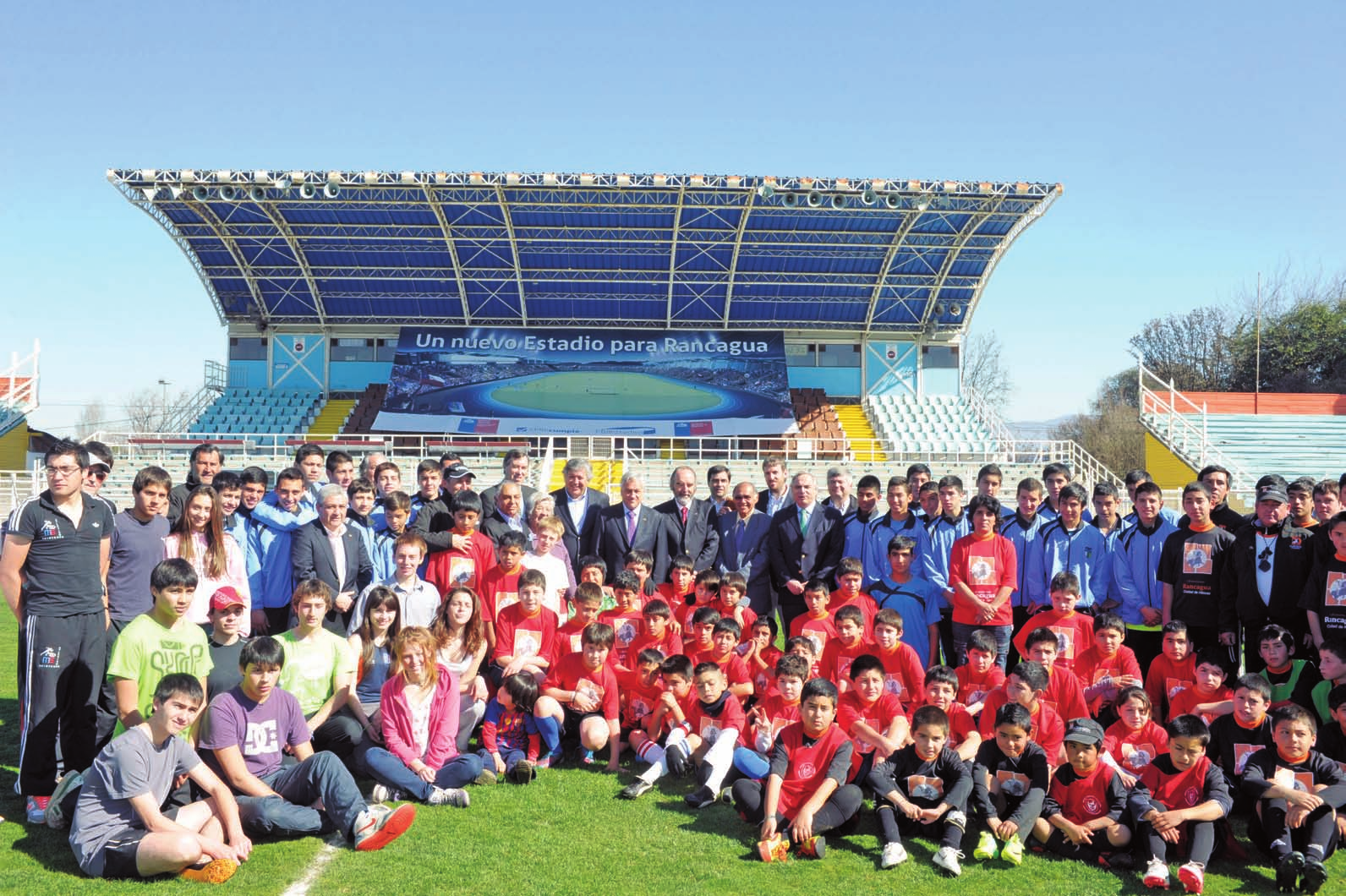El Presidente de la República, Sebastián Piñera, dio a conocer los detalles de la remodelación del Estadio El Teniente de Rancagua, iniciativa del programa Legado Bicentenario.