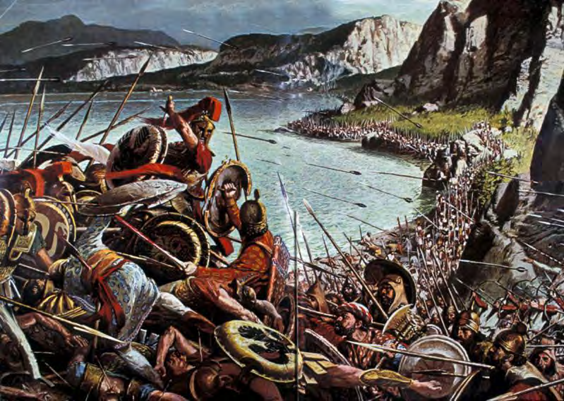 7 Mapa N 1: La batalla de las Termópilas (8-10 de septiembre de 480