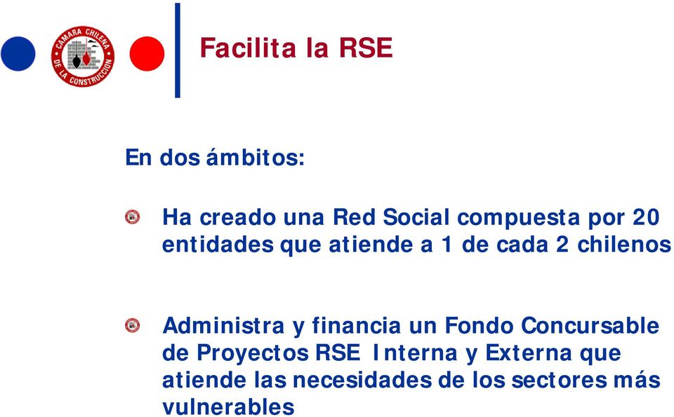 Administra y financia un Fondo Concursable de Proyectos RSE