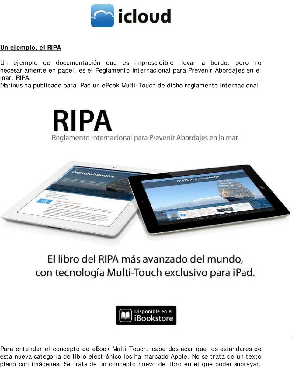 Marinus ha publicado para ipad un ebook Multi-Touch de dicho reglamento internacional.