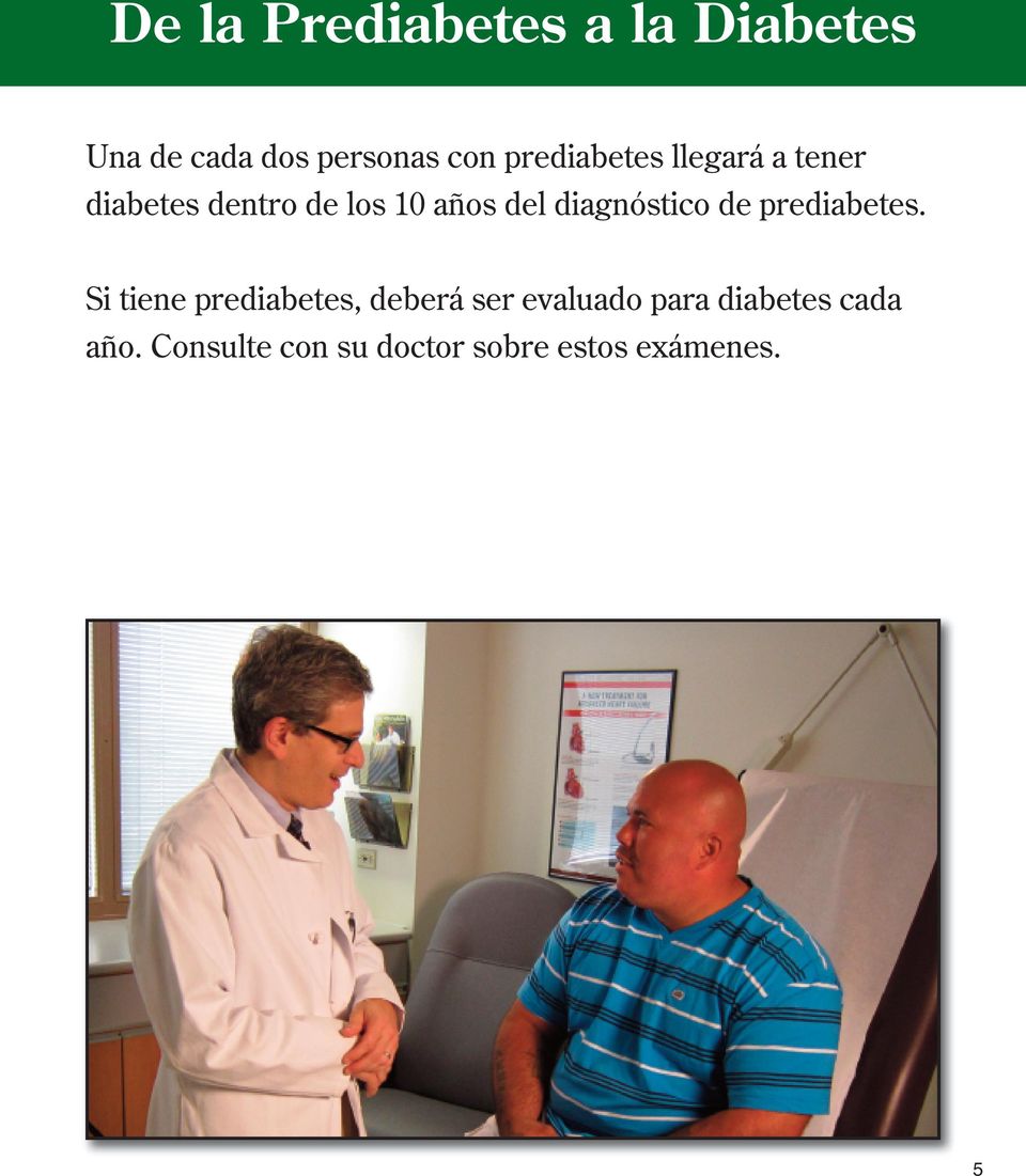 diagnóstico de prediabetes.
