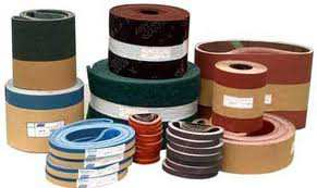 Transformación Abrasivos - Bandas anchas soporte de papel, tela y film - Banda estrecha soporte papel, tela y film.