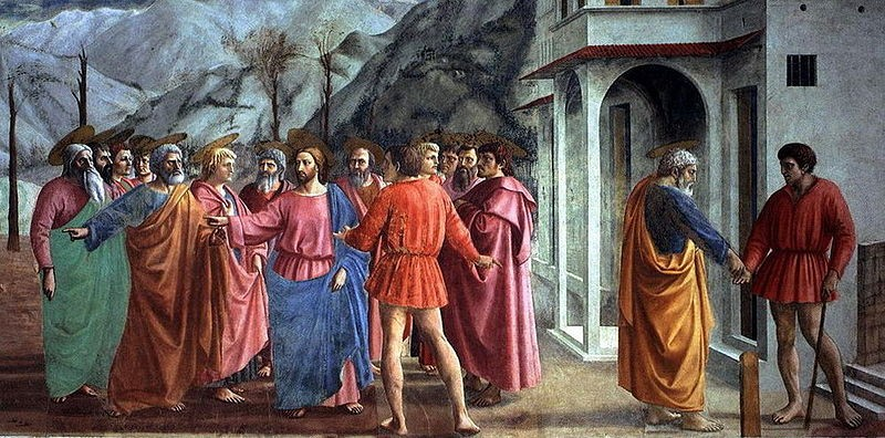 Tommaso di ser Giovanni di Mone Cassai llamado Masaccio (San Giovanni in Altura, hoy San Giovanni Valdarno, Arezzo, 21 de diciembre de 1401 Roma, otoño de 1428) fue un pintor cuatrocentista italiano.
