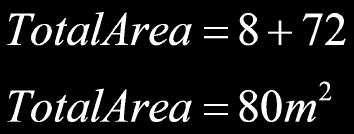 Slide 264 / 305 Ejemplo: Calcula el área de esta