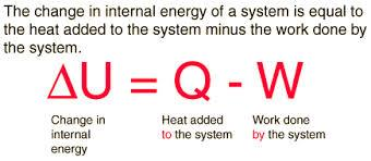 Calor(Q): Se define como la parte del flujo total de energía a través de la frontera de un sistema que se debe a una diferencia de temperatura entre el sistema y su entorno, es decir un tipo de