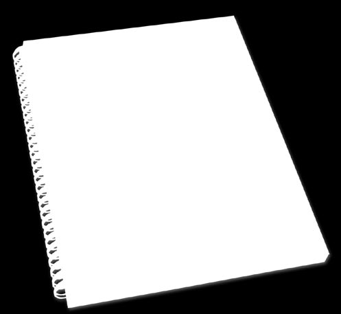 Cuadernos con Espiral Doble 26,2 x 20 cm Tapas Plastificadas, Espiral Doble y práctico separador El Cuaderno Forma Francesa tiene Pasta Dura Plastificada y espiral doble.