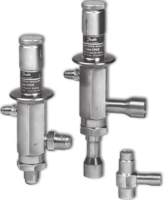Introducción La válvula tipo CPCE se utiliza como regulador de capacidad para adaptar la capacidad del compresor a la carga real del evaporador.