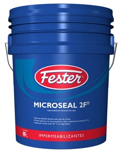 Impermeabilizantes FESTER MICROSEAL 2F Impermeabilizante fibratado para clima extremo Compuesto asfáltico base agua reforzado con alto contenido de fibras naturales libres de asbesto, contiene cargas