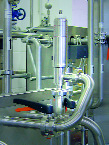 Válvulas de alivio KIESELMANN para regulación de presión en procesos de fermentación Niveles constantes de presión Estas válvulas se abren a la presión de tarado, definida por el usuario, con un