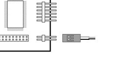 1) Conecte el cable de video pigtail 1~16 a la parte superior del conector en la tarjeta master. 2) Conecte el cable de audio pigtail 1~16 a la parte inferior del conector en la tarjeta master.