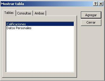 MODIFICACIÓN DE UNA TABLA. Para modificar una tabla, basta con seleccionarla y hacer clic sobre la opción Vista Diseño.