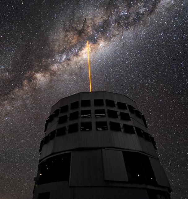 7. Destellos desde el agujero negro súper masivo en el centro de la Vía Láctea Descubrimiento: la primera detección simultánea en onda IR y submilimétricas de destellos desde el agujero