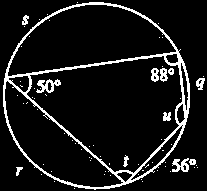 Univesidad de licante Identificamos el ángulo cuo aco asociado es l+52º. omo la medida del aco asociado es el doble que la del ángulo inscito; entonces l=168º52º l=116º.