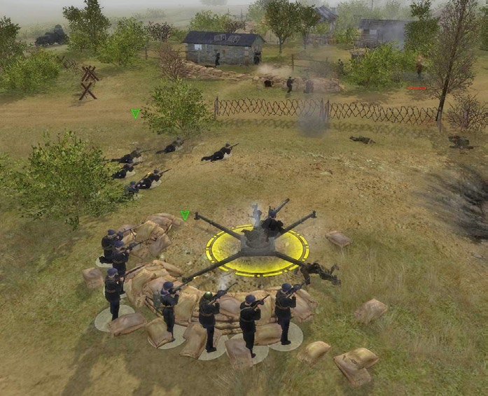 Presiona las líneas enemigas hasta que las tropas rumanas abandonen la zona.