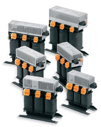 En los transformadores tiene lugar la separación galvánica entre el circuito de entrada y el de salida. La exigencia mínima incluye la VDE 0550 con 2.000 V.