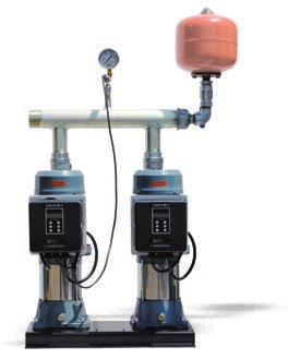 Equipos de presión Serie VARIVIP Electrobomba H, V, V y V con variador incorporado Con variador integrado Con bancada Con calderín de lts.