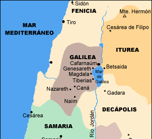El contexto de Jesús (Sitz im lebem) Palestina: Pequeño país mediterráneo, fértil pero abrupto.