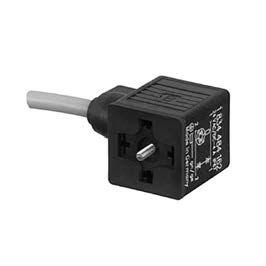 Técnicas eléctricas de uniones conectores eléctricos Conector eléctrico con cable, Serie CN forma A 8 mm 3 Temperatura ambiente mín./máx.
