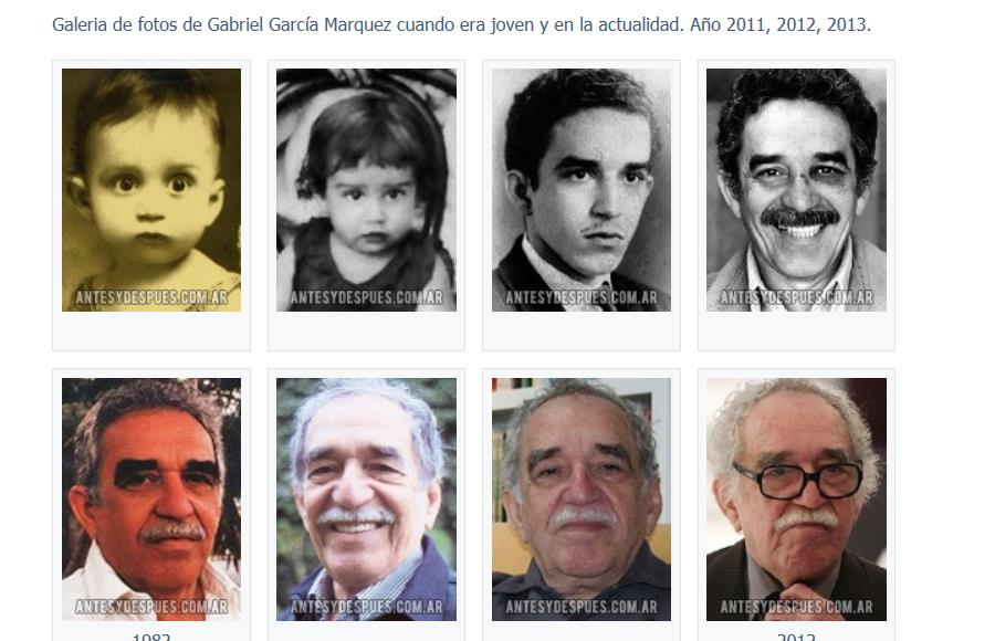 GABRIEL GARCIA MARQUEZ PAZ EN LA TUMBA. Hoy 17 de Abril 2014 a las 1.30 pm., la periodista Fernanda Familiar desde México comunicó que hoy dejó de latir el corazón de Gabriel García Márquez.