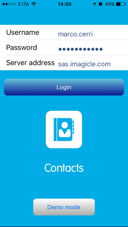 5 Speedy Aplicación Imagicle Contacts Imagicle Contacts es una aplicación de Speedy diseñada para ipad/iphone y los dispositivos Android, que permite explorar, realizar búsquedas y llamar a cualquier