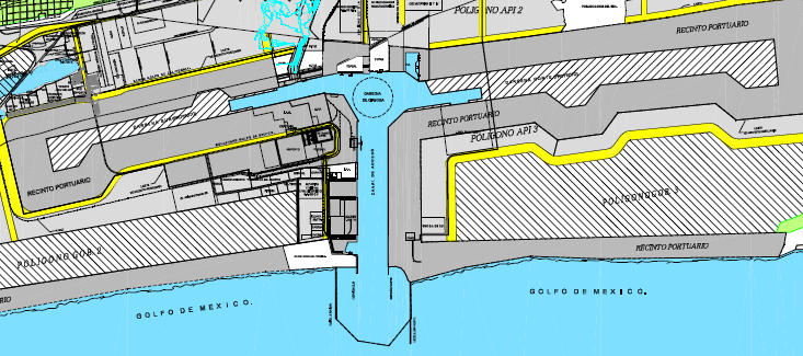 Puerto de Altamira Desarrollo previsto Atraques y Áreas de Navegación Terminales futuras Futuras Terminales de contenedores