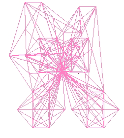 5), denominado C F, es el conjunto de 3-símplices obtenidos uniendo un punto arbitrario O, y los triángulos obtenidos en el recubrimiento de cada cara del poliedro.