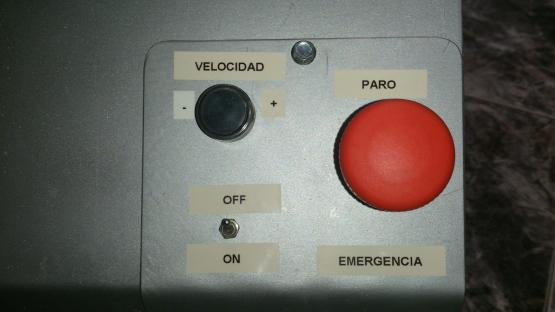 Página 7 de 12 El cuadro de control quedaría de la siguiente manera: Botón de On/Off.